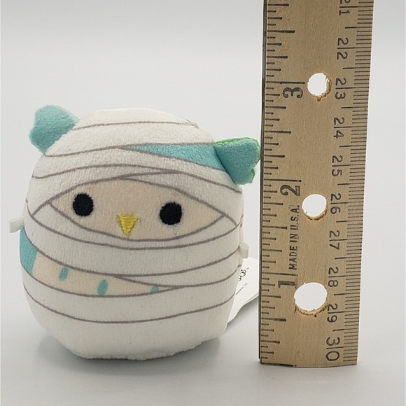 Halloween Micromallows Lot Of 4 Mummy, Vampire, Bat, Cow With Candy‎ Corn - Picture 11 of 11